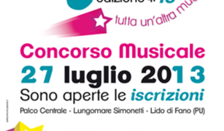 FANOTE 2013, APERTE LE ISCRIZIONI