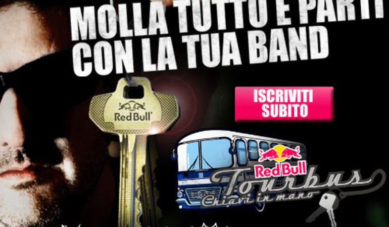 RED BULL TOURBUS CHIAVI IN MANO 2013