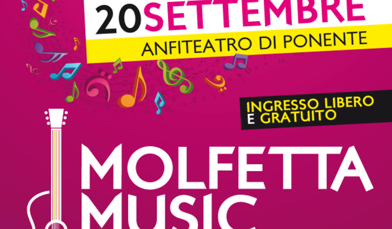 MOLFETTA MUSIC FESTIVAL - 20 SETTEMBRE