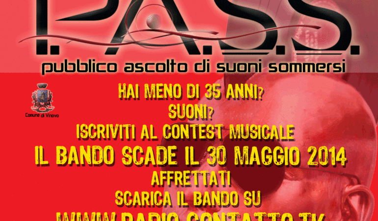 CONTEST MUSICALE PER BAND EMERGENTI P.A.S.S. 2014