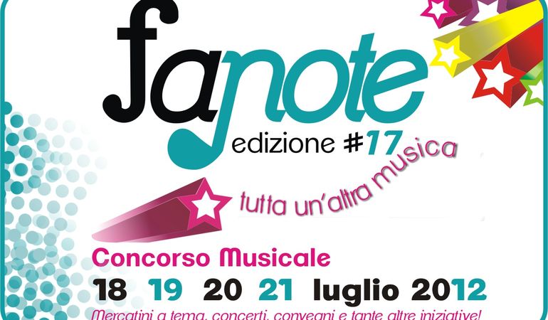 Fanote 2012: band da tutta Italia. Fra una settimana i nomi dei finalisti