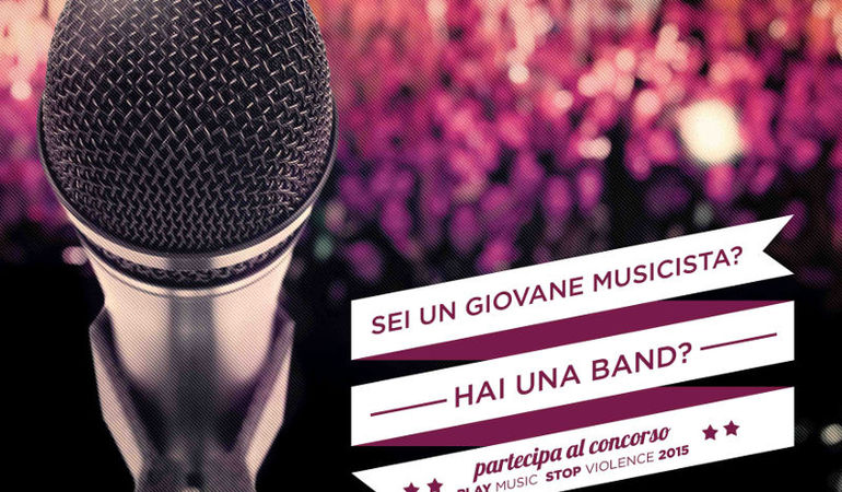 PLAY MUSIC STOP VIOLENCE