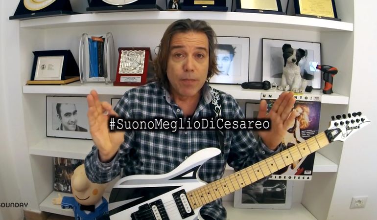 Con “Suono Meglio Di Cesareo” si gioca con la chitarra e con…Elio e le Storie Tese