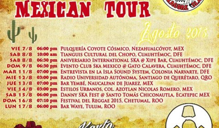 Manovalanza Mexico Tour 2015
