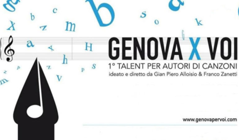 GENOVA X VOI: Annunciati i nomi dei 16 FINALISTI del TALENT NAZIONALE PER AUTORI