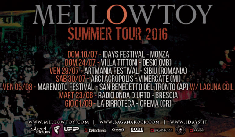 MELLOWTOY Sette nuove date estive con Biffy Clyro, Lacuna Coil, Katatonia e Hollywood Undead