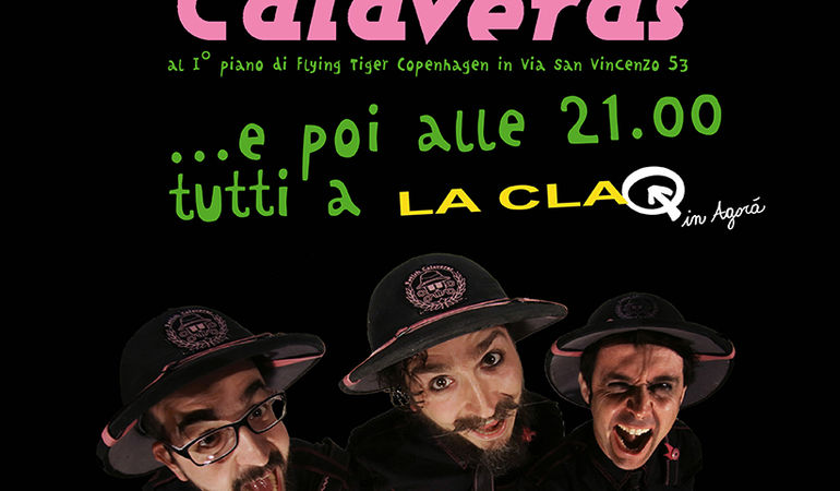 I Fetish Calaveras a Genova per la presentazione di RADIO SAFARI.
