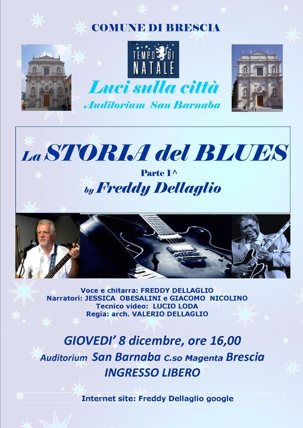 STORIA DEL BLUES BY FREDDY DELLAGLIO