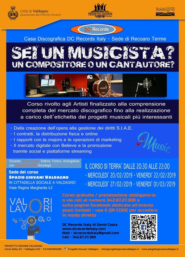Sei un Musicista? un Compositore o un Cantautore?