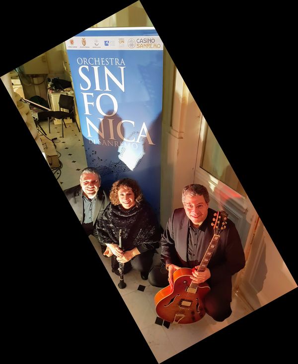 Festival di Sanremo Casinò Balconate Trio Sinfonica