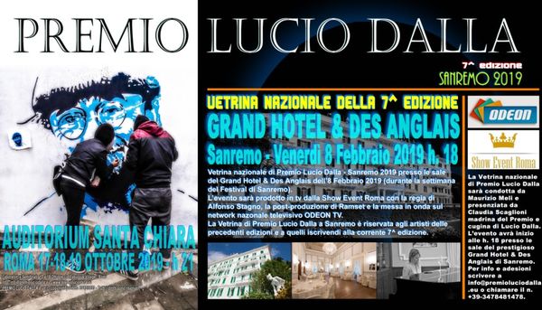 PREMIO LUCIO DALLA - DA NAPOLI A SANREMO 2019