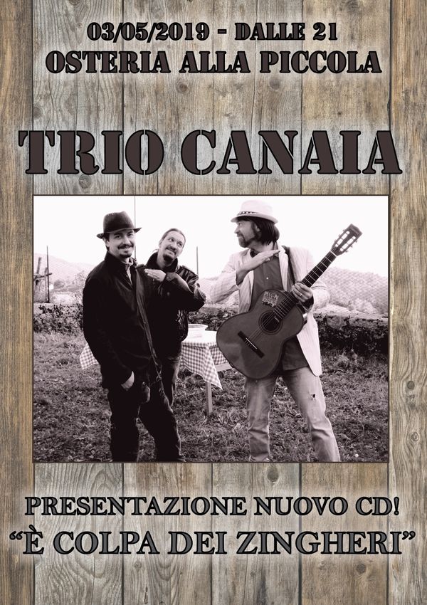 Trio Canaia @ Osteria Alla Piccola
