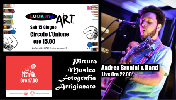 Andrea Brunini Live - II Season LOOK MY ART