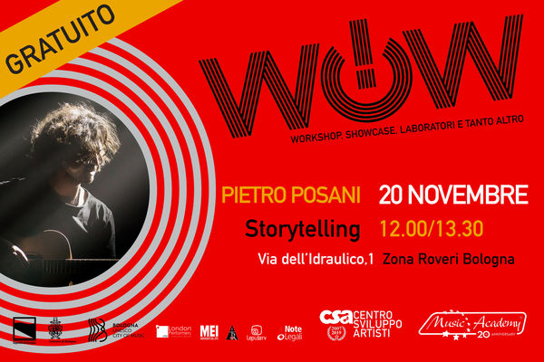 WOW! CON PIETRO POSANI - STORYTELLING