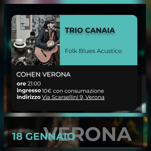 Trio Canaia live at Cohen